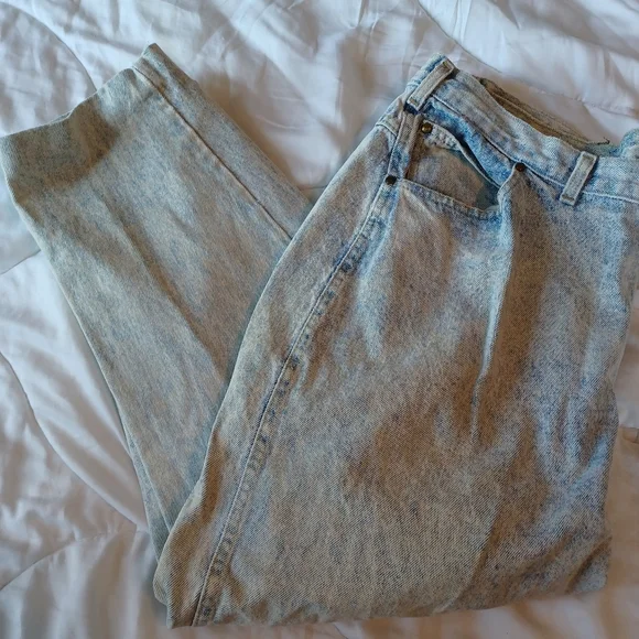 80's Vintage Acid Wash PS Gitano jeans - Picture 2 of 4